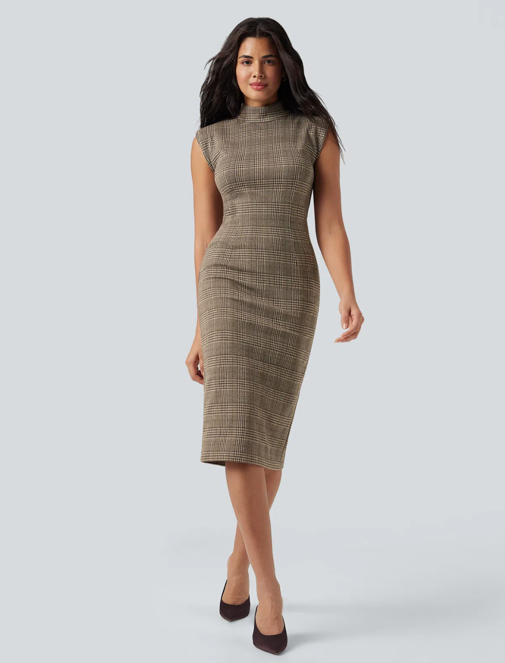 Vestido midi ajustado - MARIA-MORAL SHOP