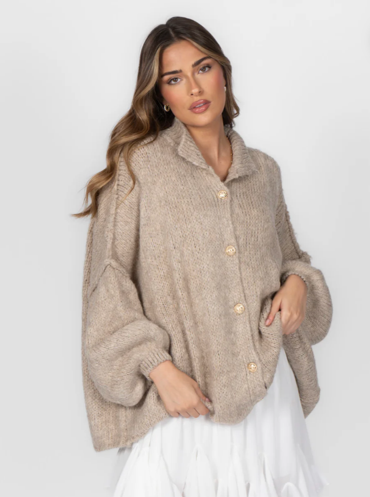 Cárdigan oversize Elsa Glam