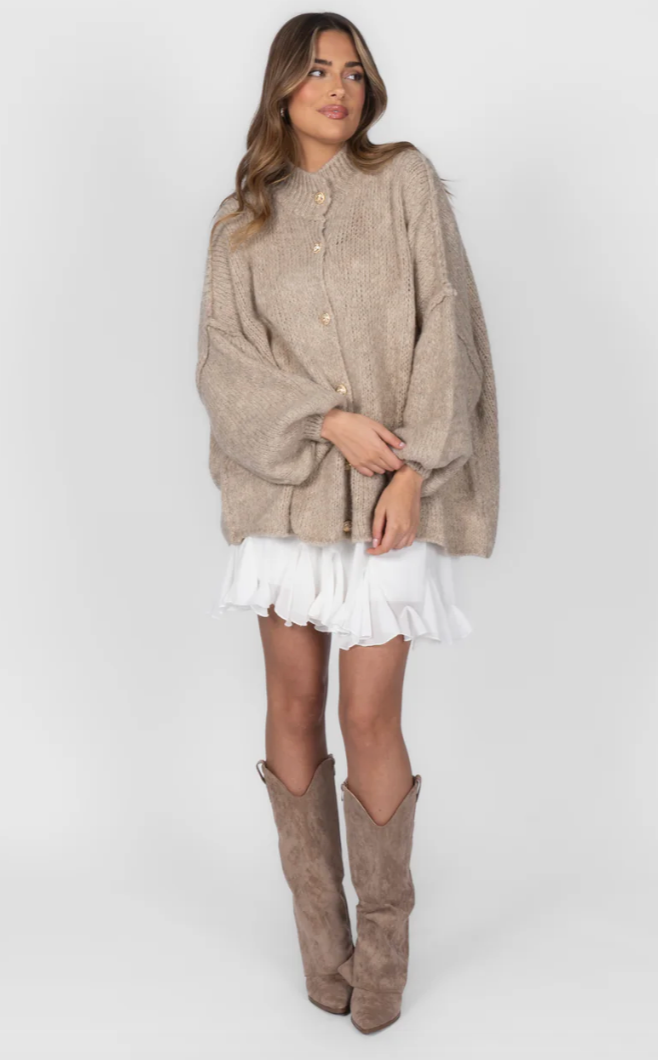 Cárdigan oversize Elsa Glam