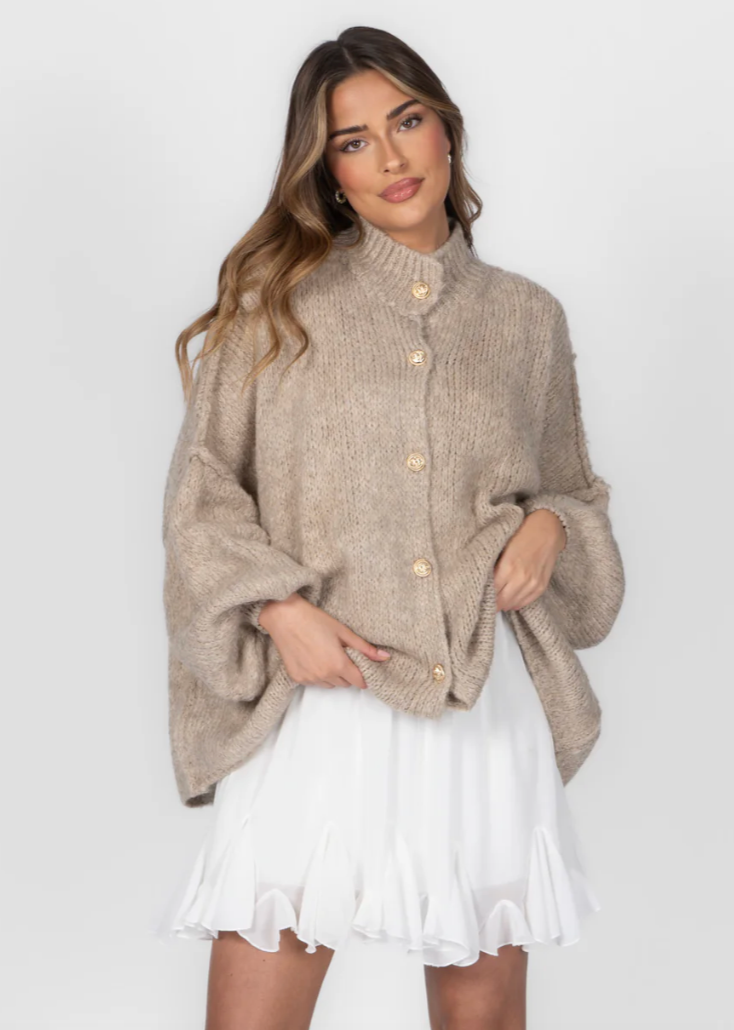 Cárdigan oversize Elsa Glam