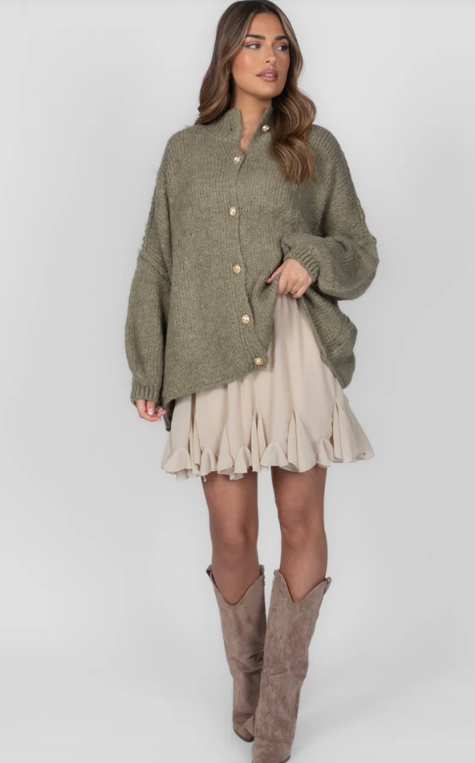 Cárdigan oversize Elsa Glam