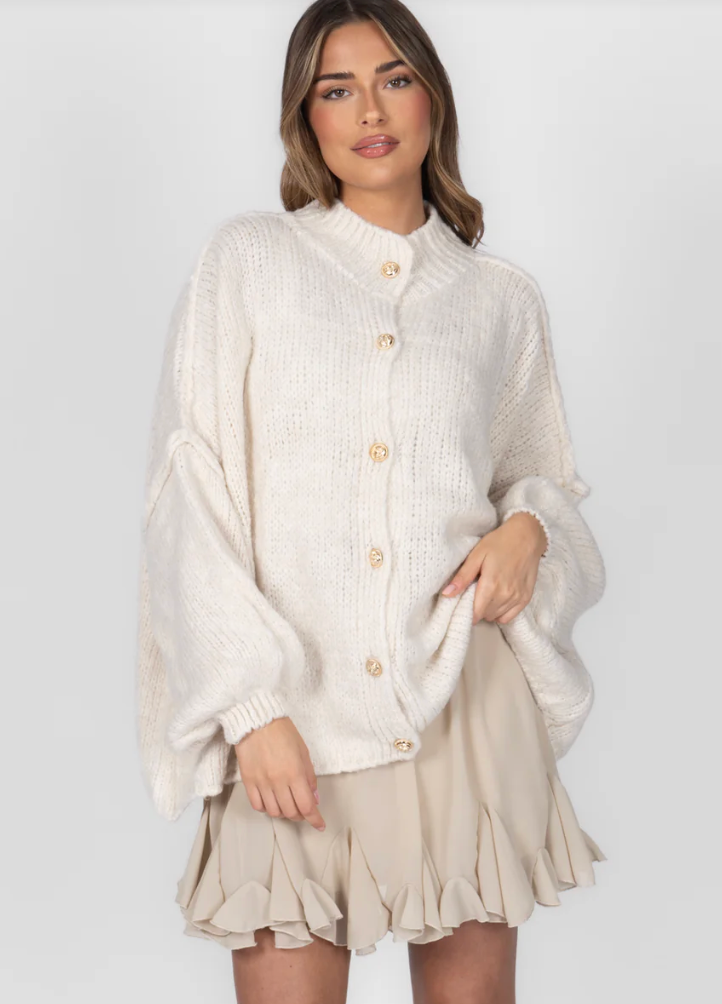 Cárdigan oversize Elsa Glam