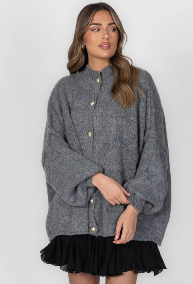 Cárdigan oversize Elsa Glam