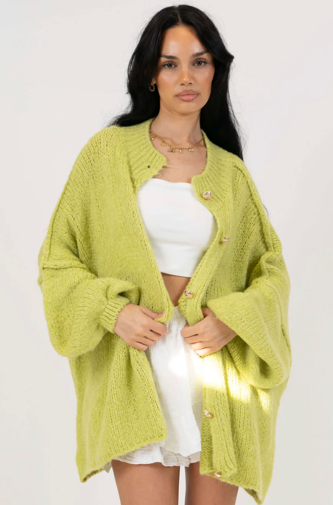 Cárdigan oversize Elsa Glam