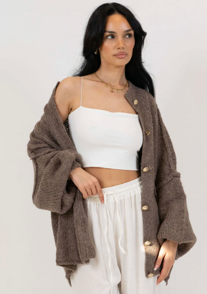 Cárdigan oversize Elsa Glam