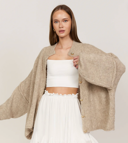 Cárdigan oversize Elsa Glam