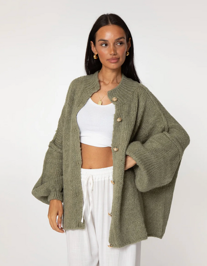 Cárdigan oversize Elsa Glam